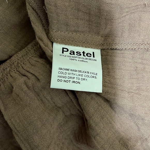 Pastel women’s Boho modest Tiered Maxi/MIDI - Picture 4 of 6